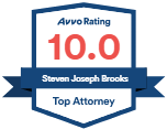 Logo Recognizing Brooks & Crowley LLP's affiliation with AVVO Top Attorney