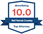 Logo Recognizing Brooks & Crowley LLP's affiliation with AVVO Top Attorney